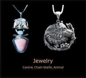 Jewelry  Canine, Chain Maille, Animal